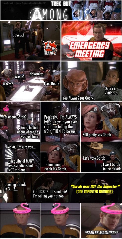 star trek among us meme star trek among us meme