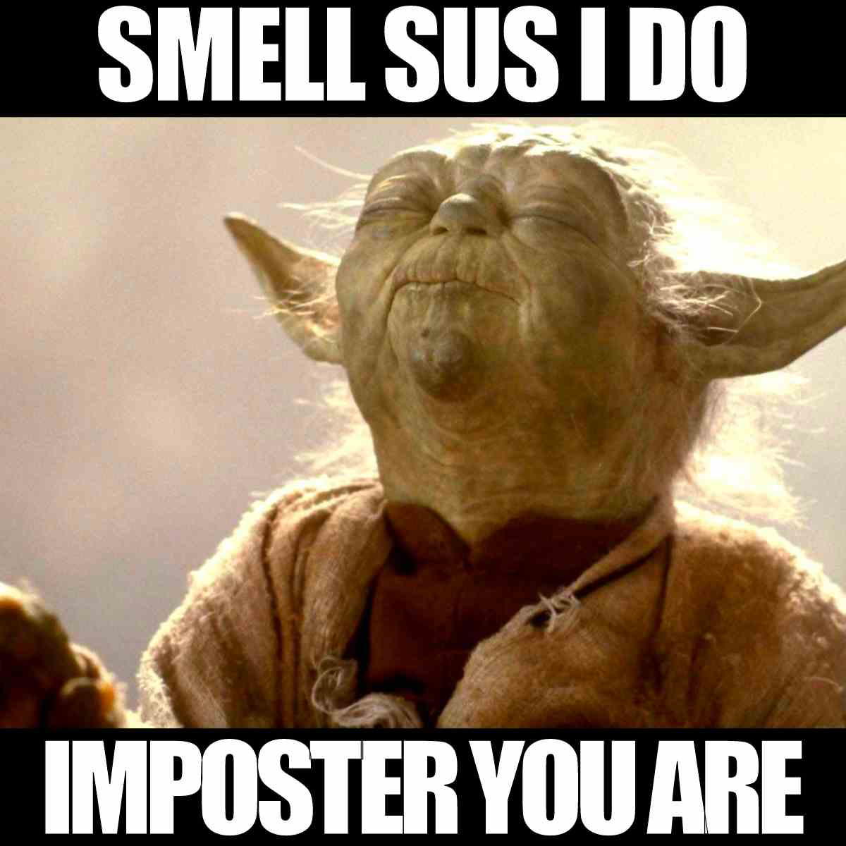 sus meme smell sus i do imposter you are