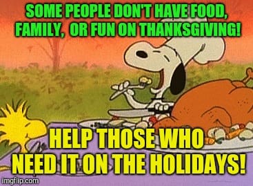 help people on thanksgiving charlie brown meme help people on thanksgiving charlie brown meme