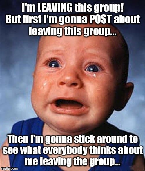 leave facebook group meme leave facebook group meme