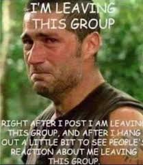 leaving facebook group meme leaving facebook group meme