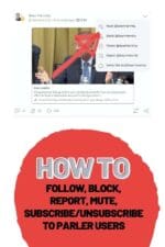 report parler users How to Follow Parler Users (and unfollow!)