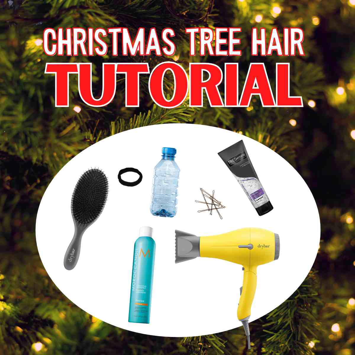 christmas tree hair style tutorial easy christmas tree hairstyle tutorial