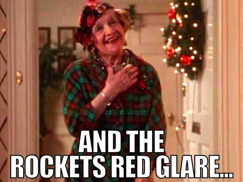 funny aunt bethany meme and the rockets red glare