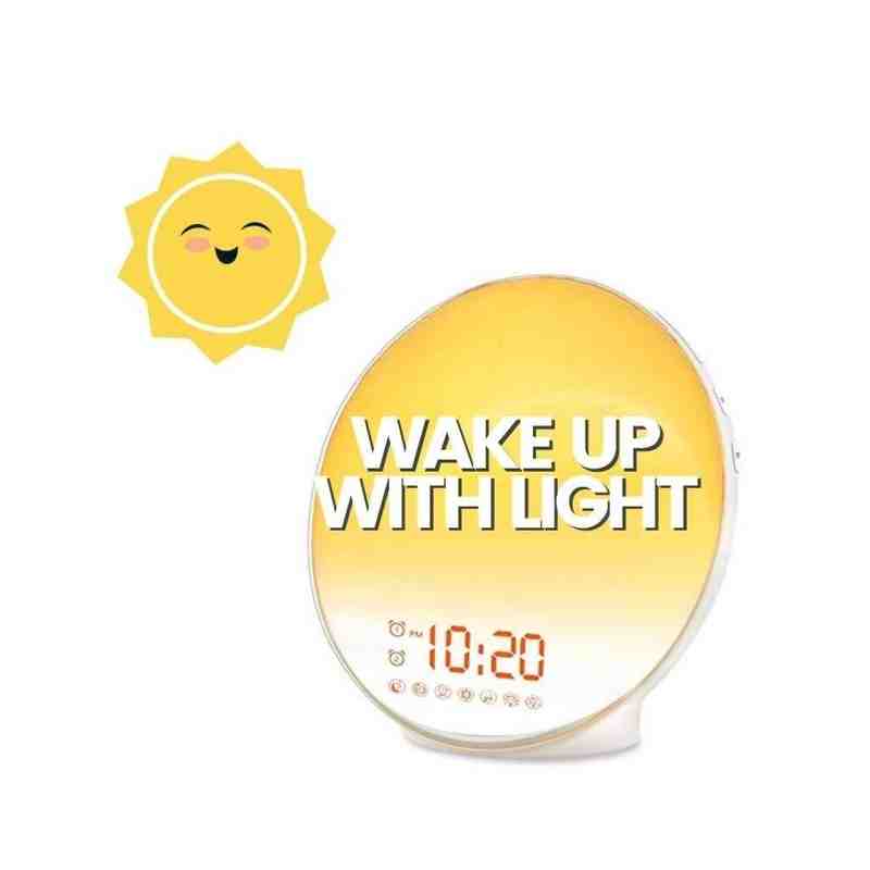 Wake Up Light Sunrise Alarm Clock for Kids