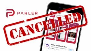 what happened to parler app cancelled