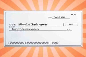 stimulus check memes $1400