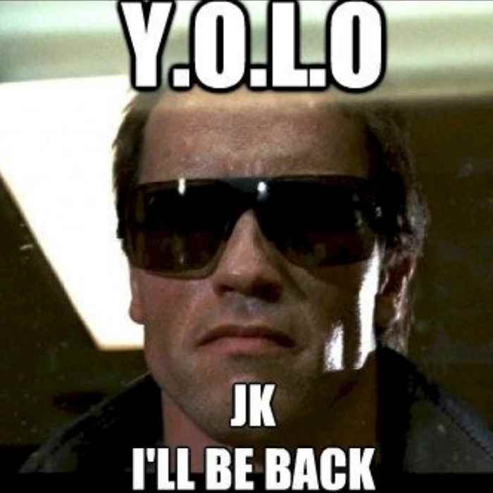 arnold terminator yolo meme arnold terminator yolo meme