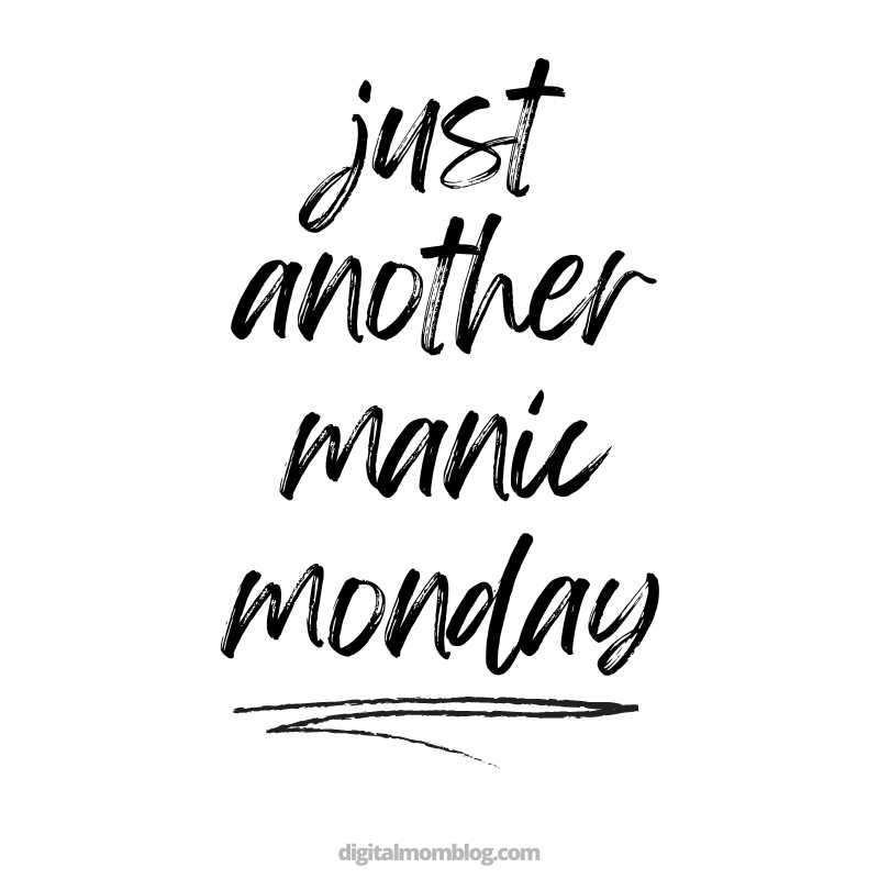 another manic monday meme Meme with text "just another manic Monday" in artistic lettering, capturing the universal dread of the start of the workweek.