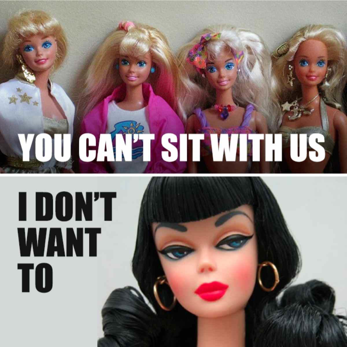 you cant sit with us mean girl meme you cant sit with us mean girl meme