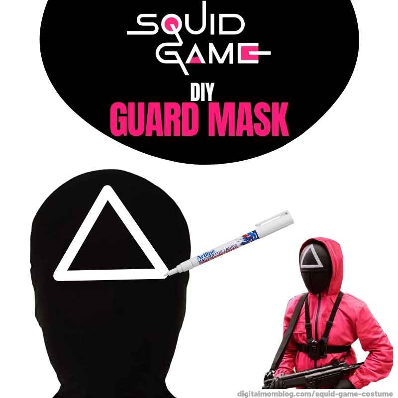 diy squid game mask guard diy squid game mask guard