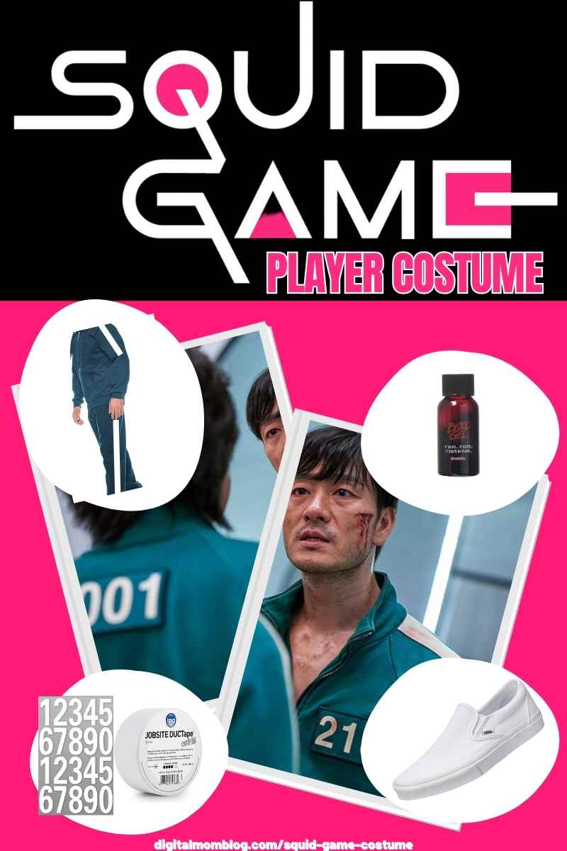 squid game costume player uniform squid game costume player uniform