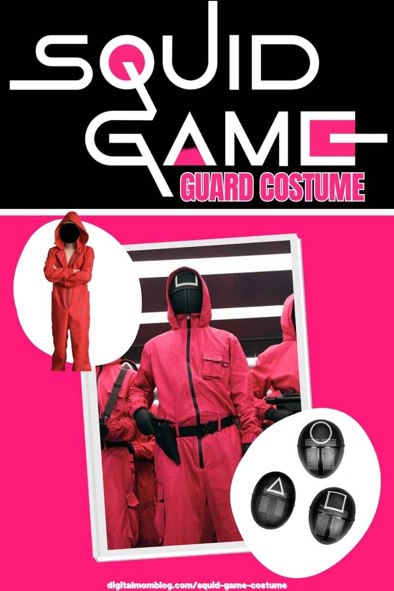 squid game guard costume squid game guard costume