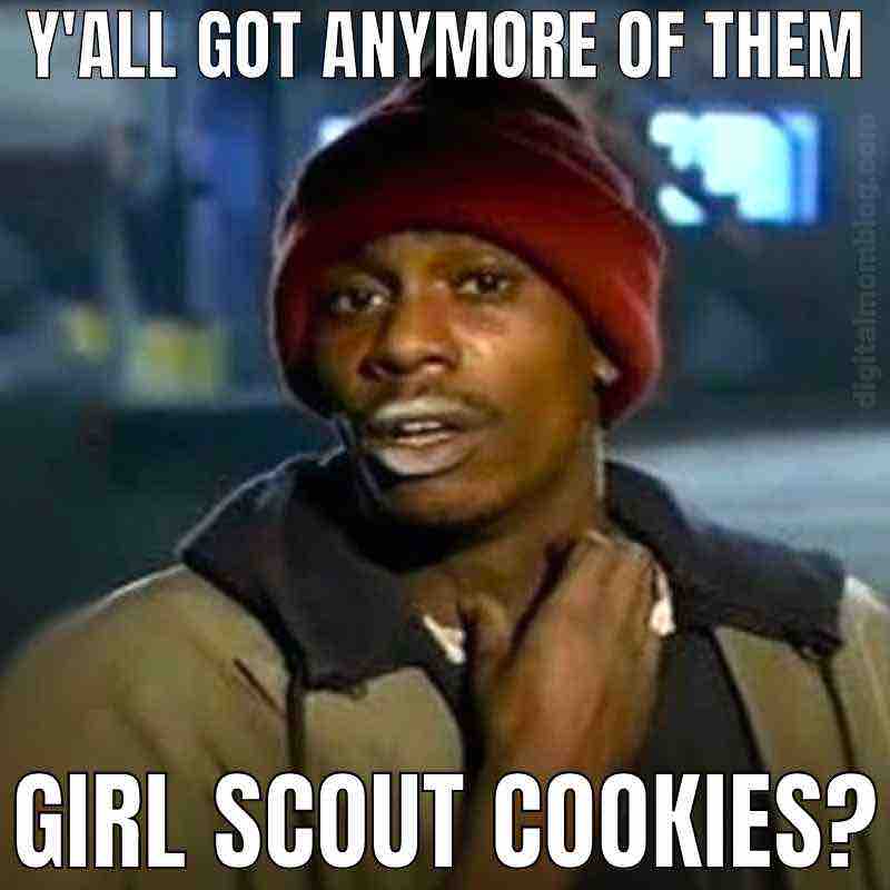 girl scout cookie dealer meme girl scout cookie dealer meme
