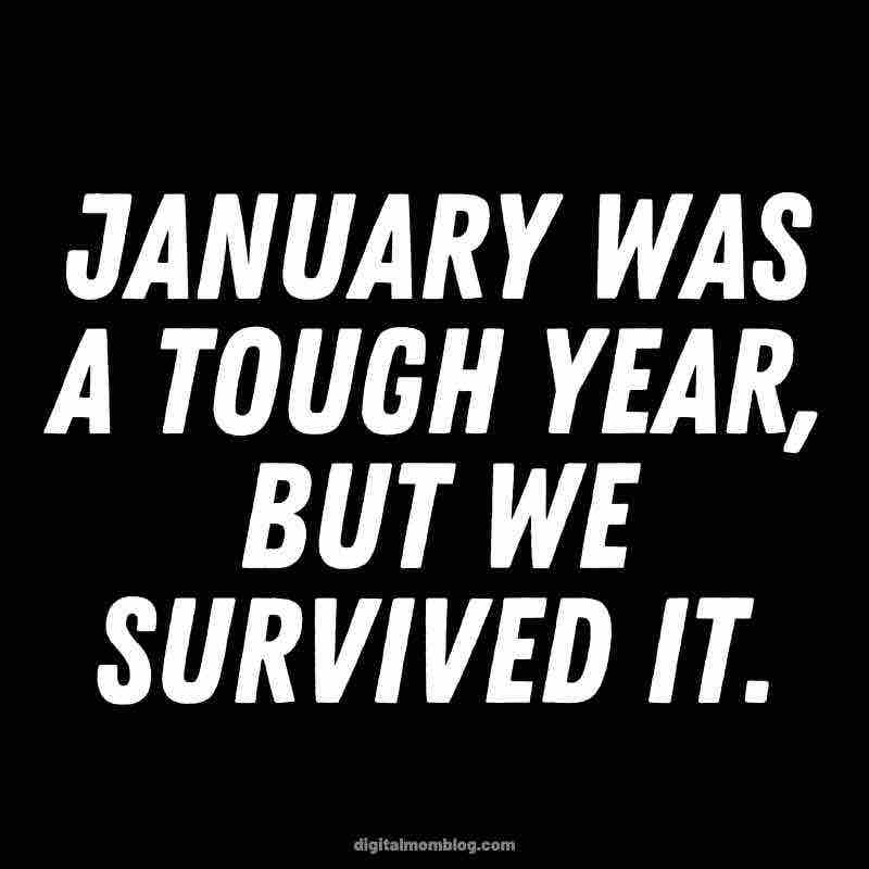 january tough year meme