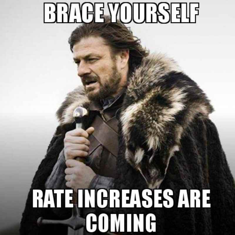 interest rate increase meme interest rate increase meme