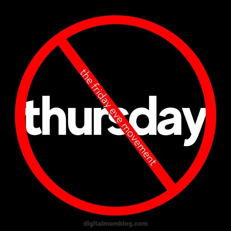 friday eve meme no thursday A playful image humorously rebranding Thursday as "Friday Eve," featuring the word "Thursday" crossed out with a red circle, suggesting that Friday's almost here and the weekend party is within reach!