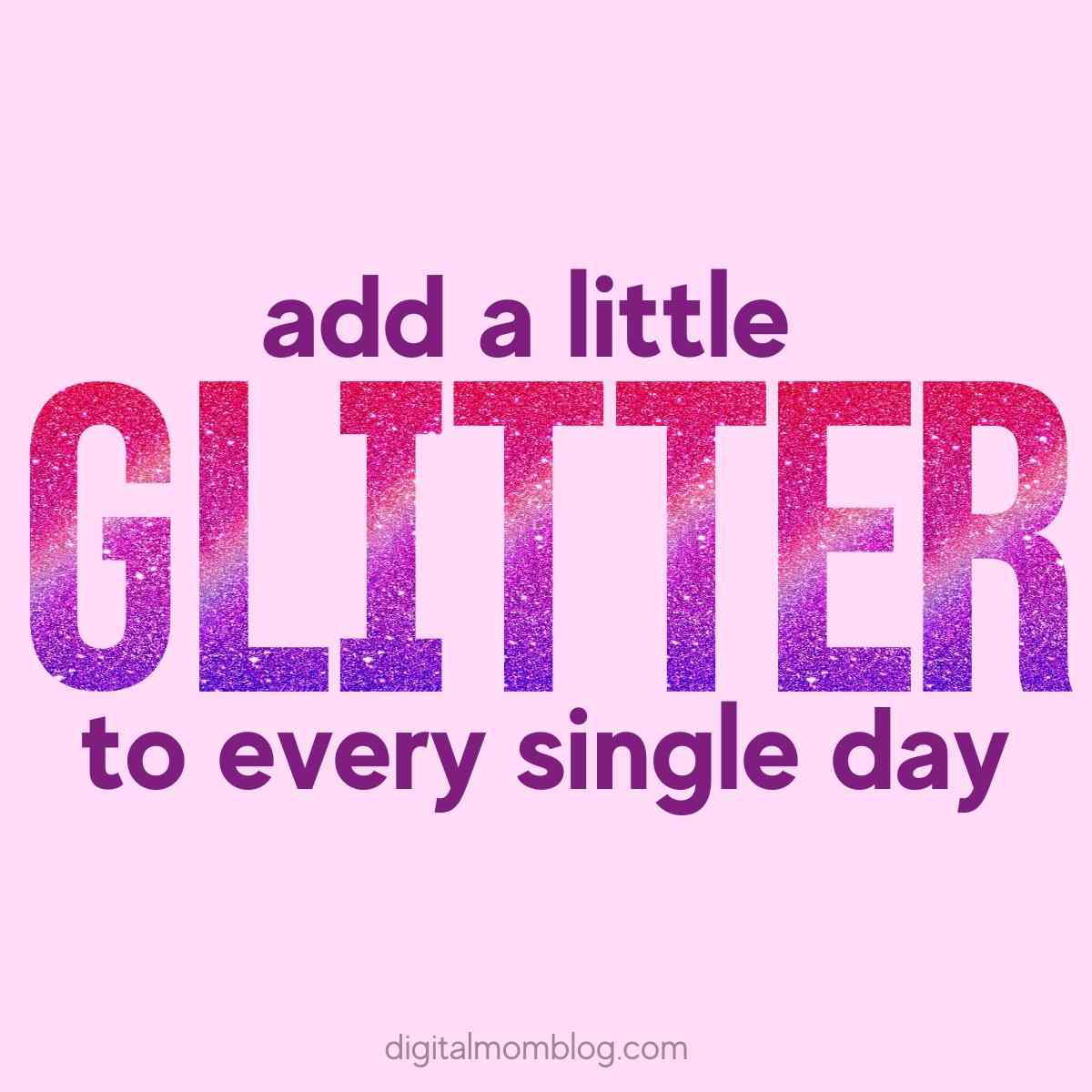 add glitter quote add glitter quote