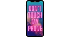 free dont touch my phone wallpapers