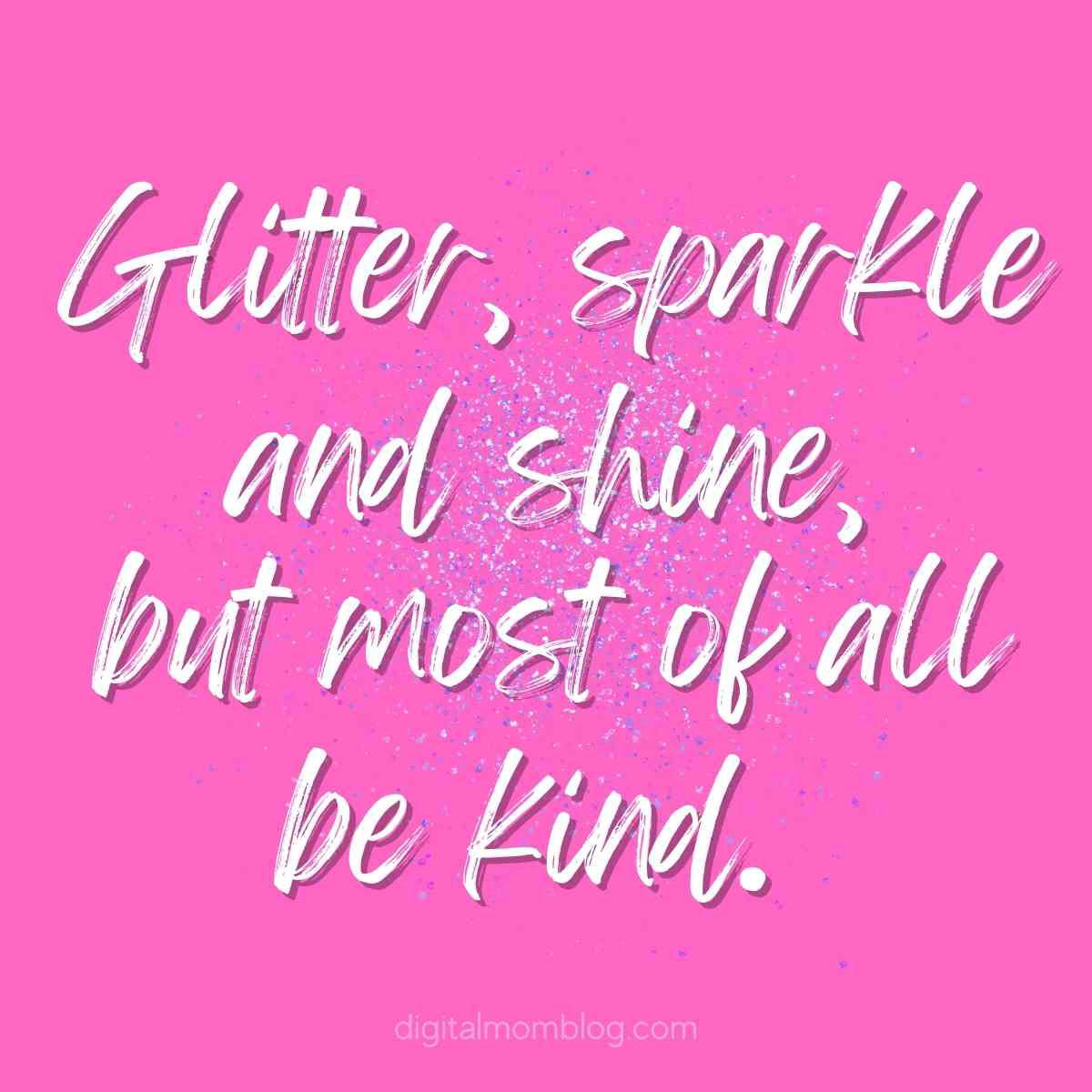 glitter sparkle shine glitter sparkle shine