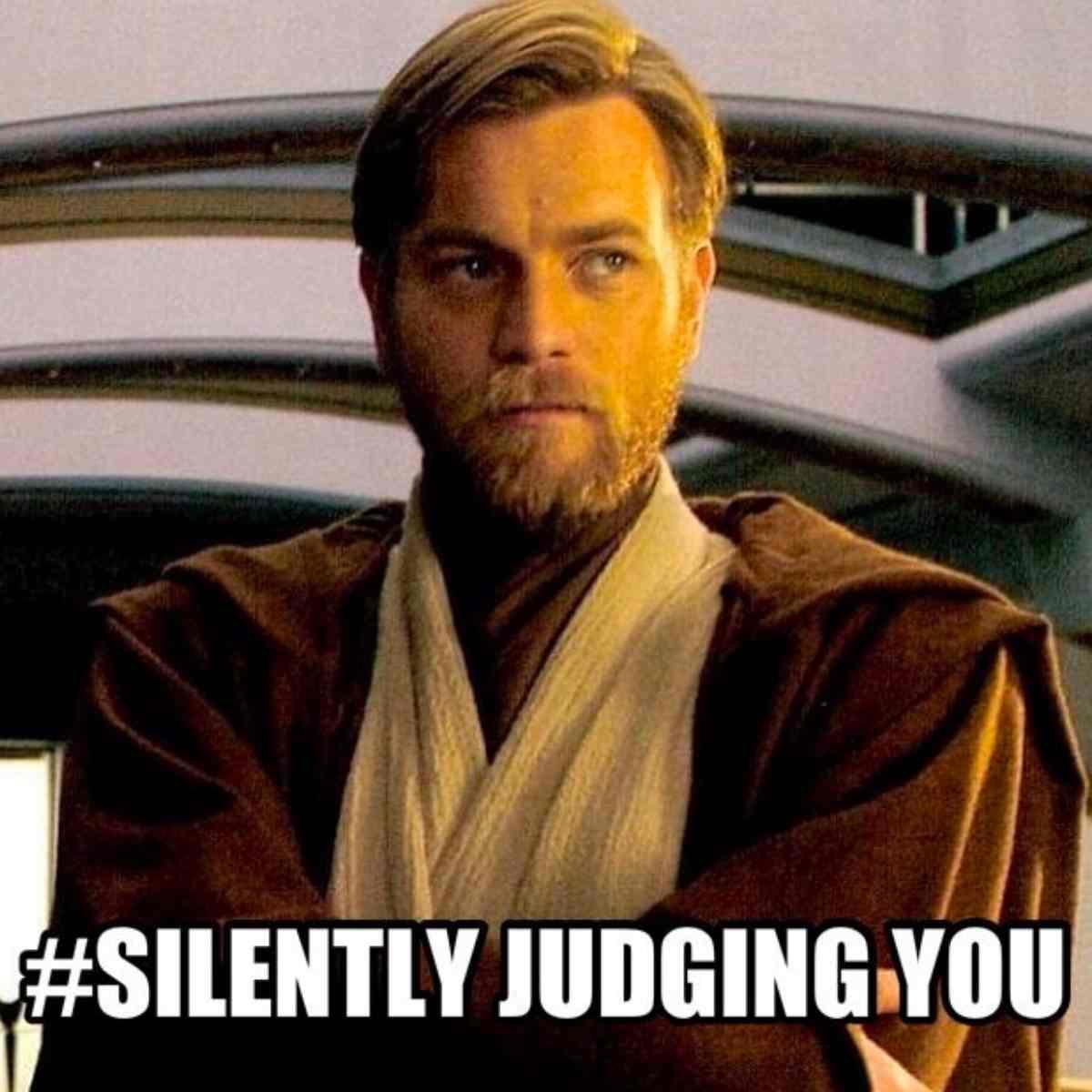 obi wan judging you meme obiwan judging you meme