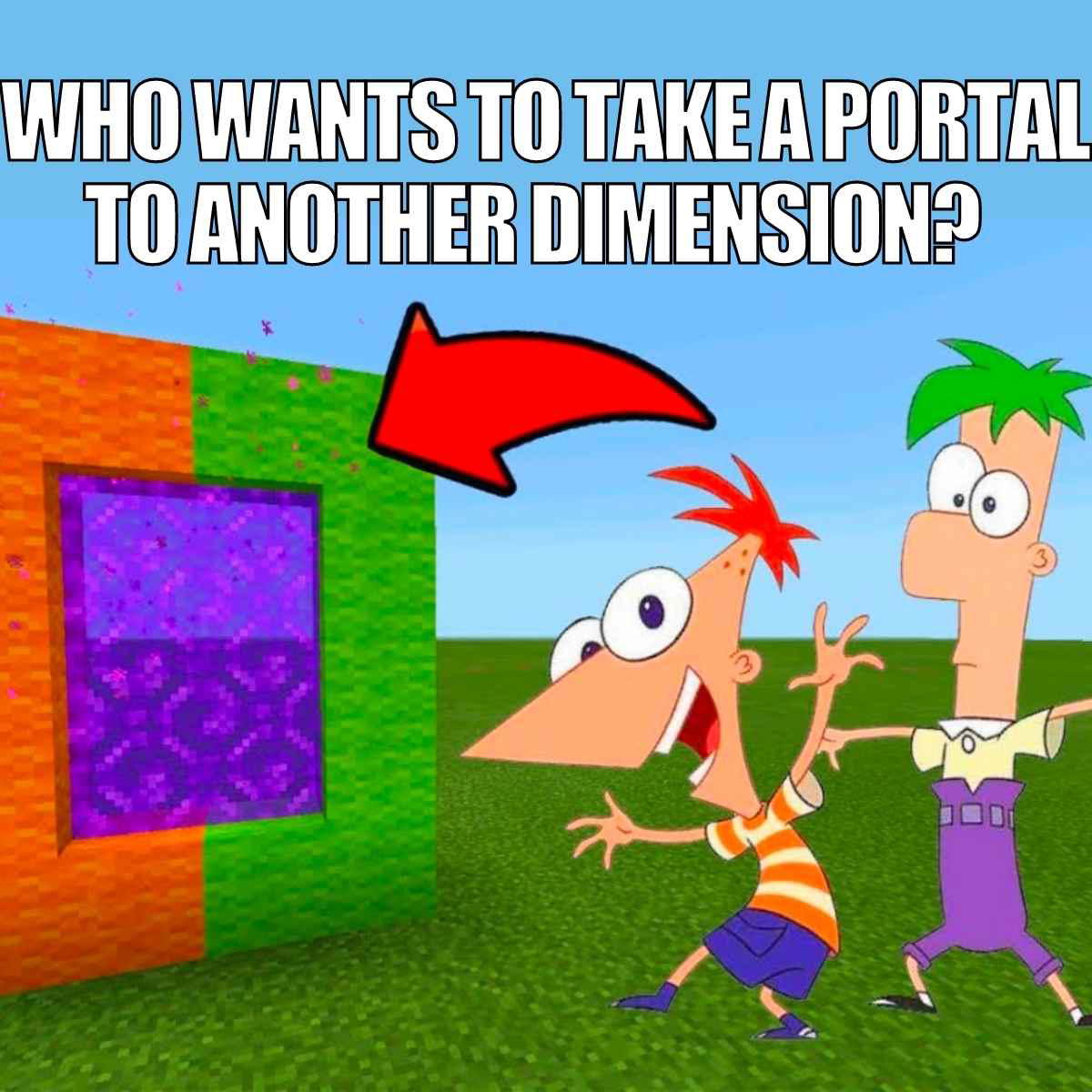 another dimension portal meme another dimension portal meme