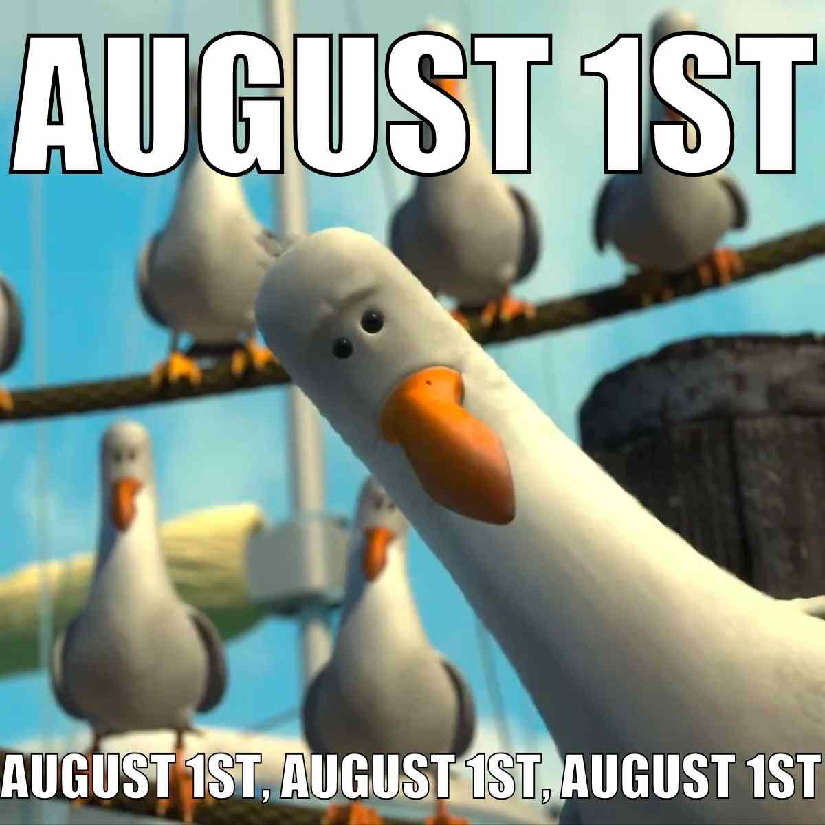 first day of august meme first day of august meme