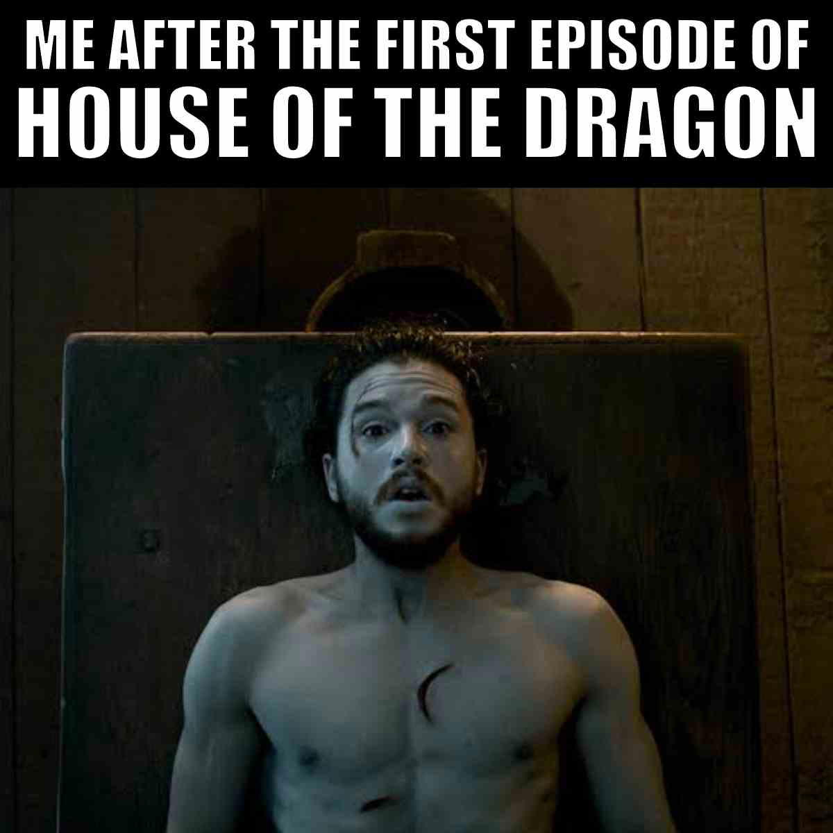 first episode house of dragon meme