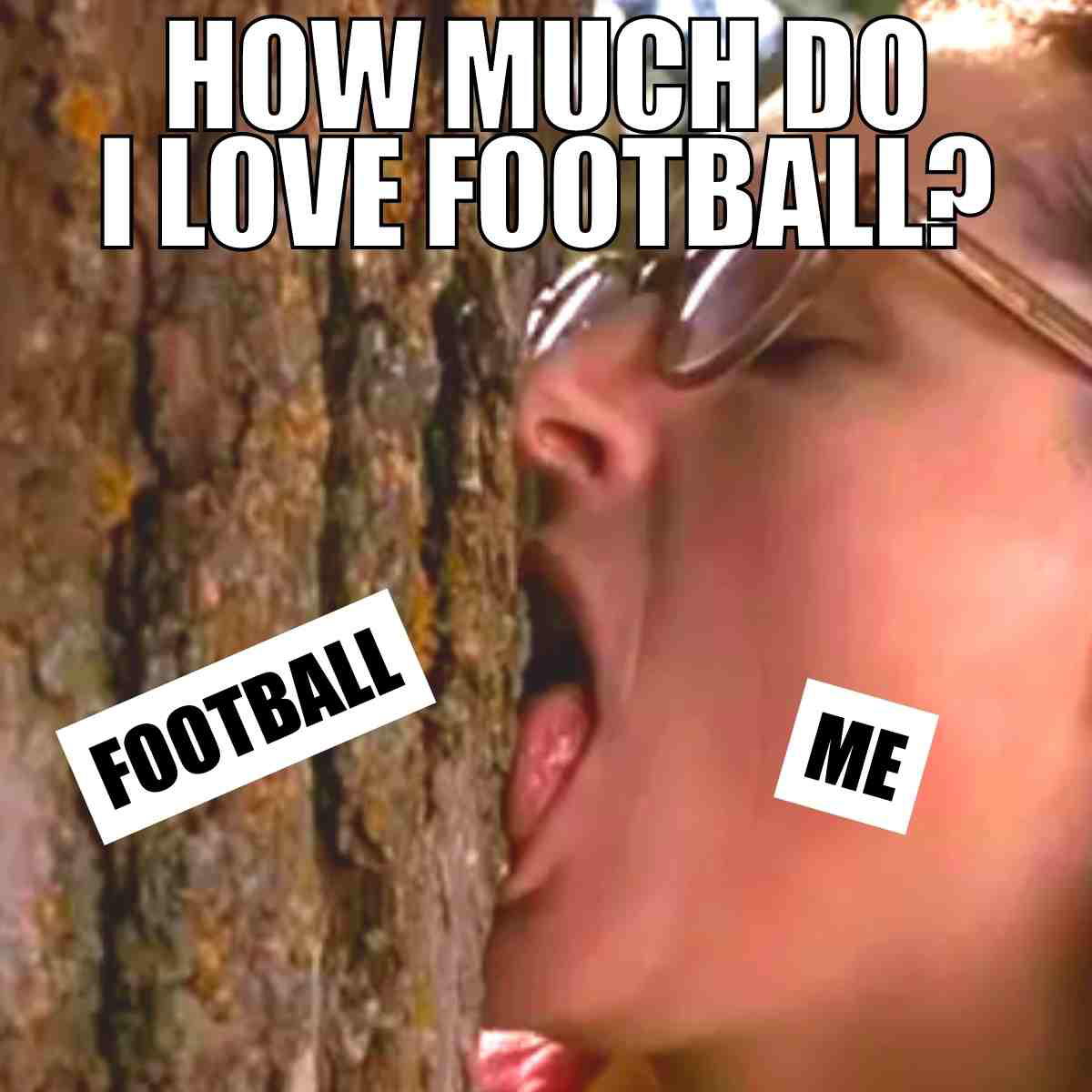 i love football meme i love football
