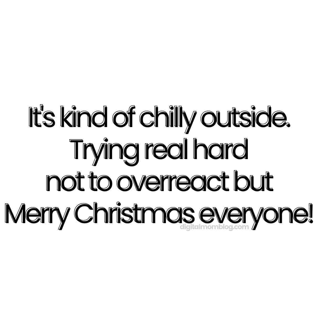 chilly weather meme