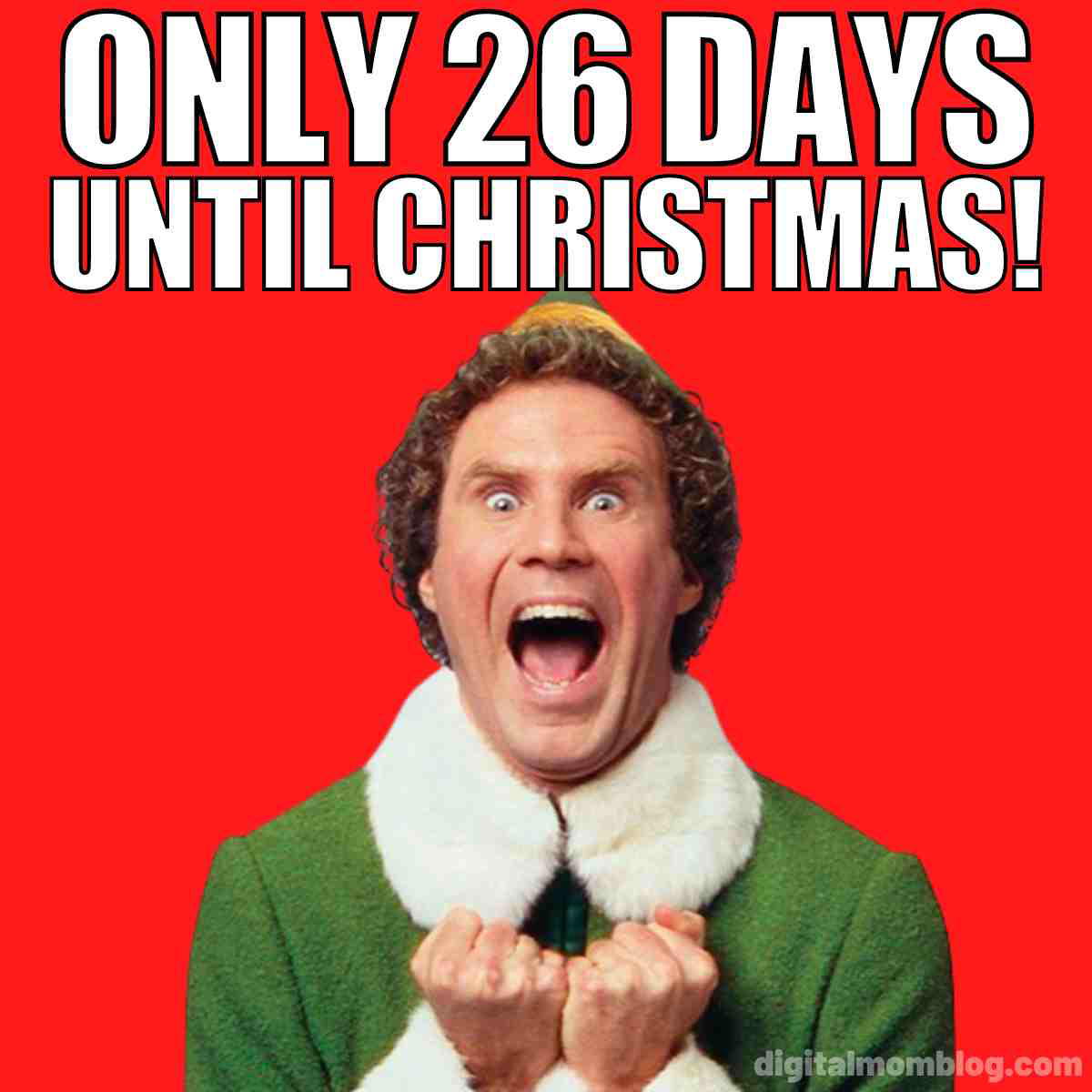26 days until christmas meme 26 days until christmas meme