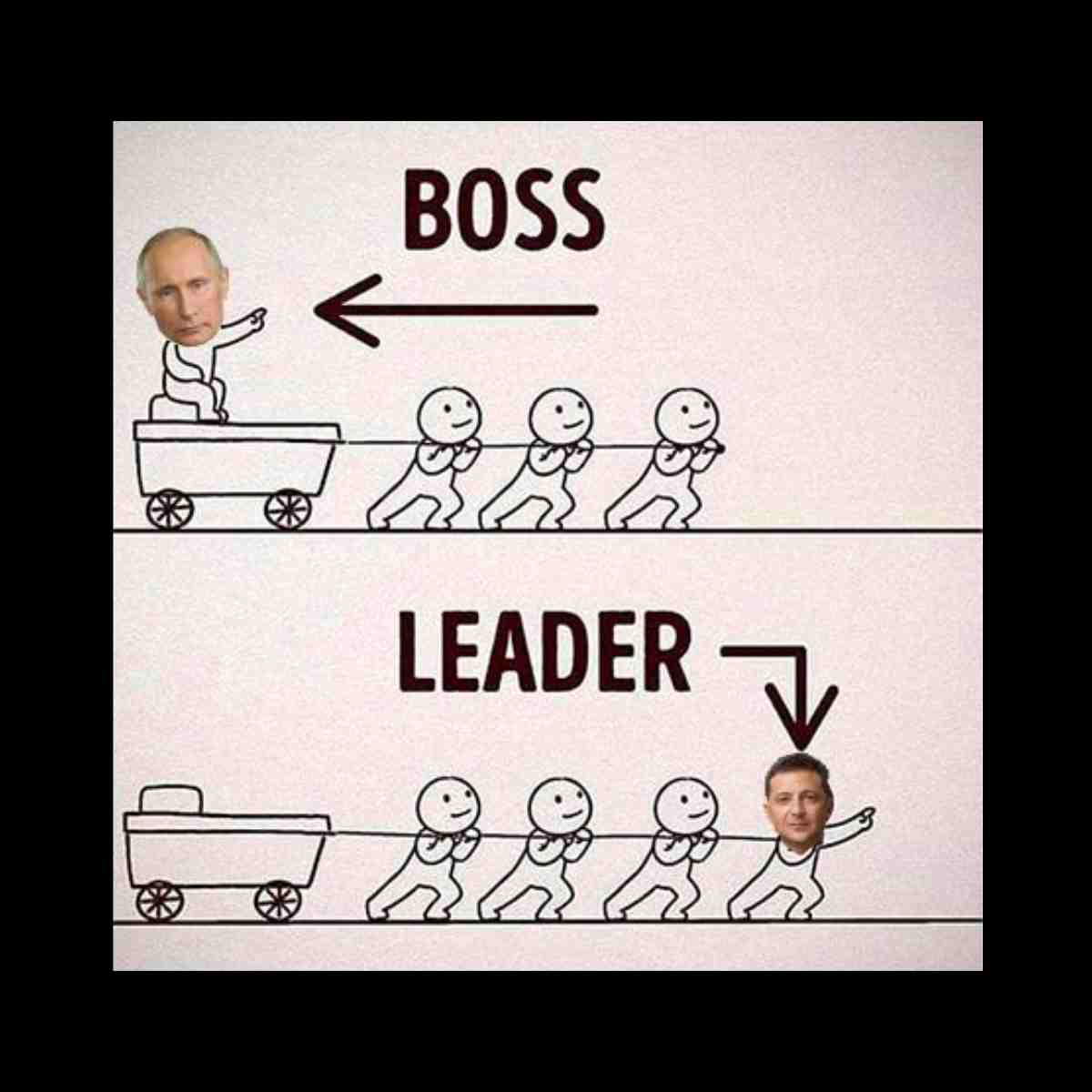 boss vs leader meme boss vs leader meme