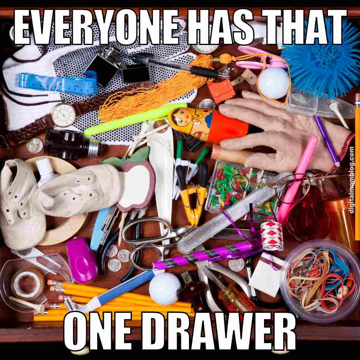 junk drawer meme everyone has that one draweer