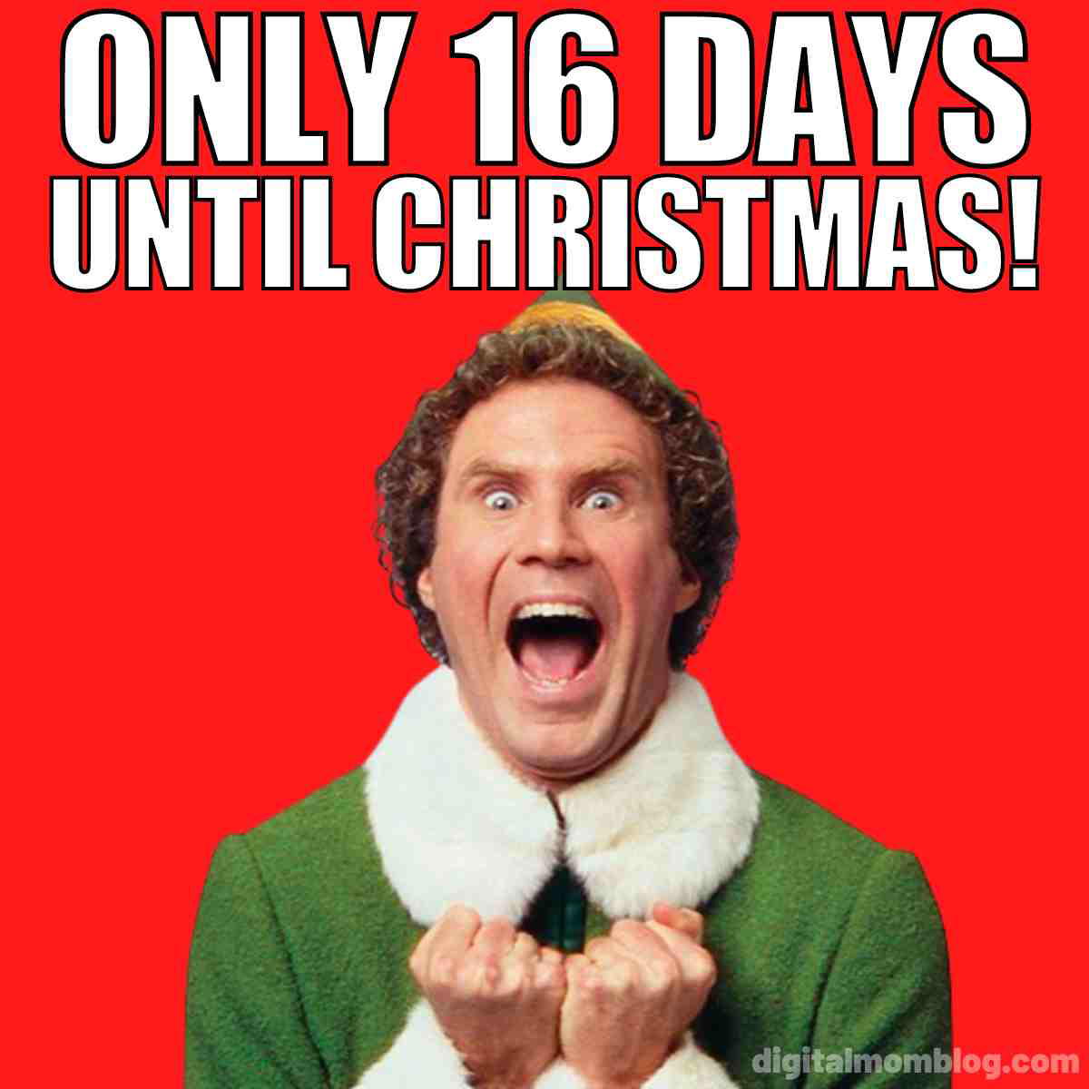 16 days until christmas meme 16 days until christmas meme