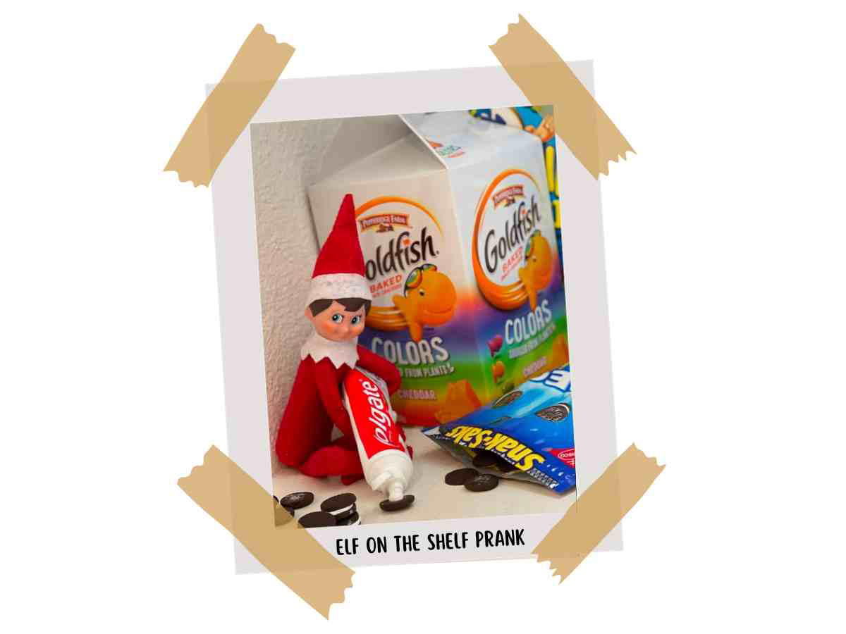 elf on the shelf prank oreoes elf on the shelf prank oreoes