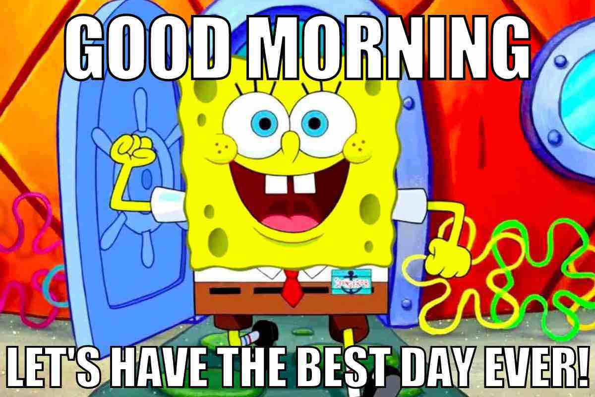 good morning have the best day ever