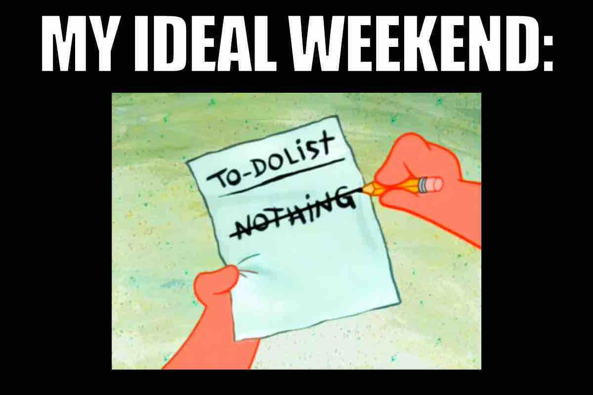 sponge bob meme my idea todo list, nothing.