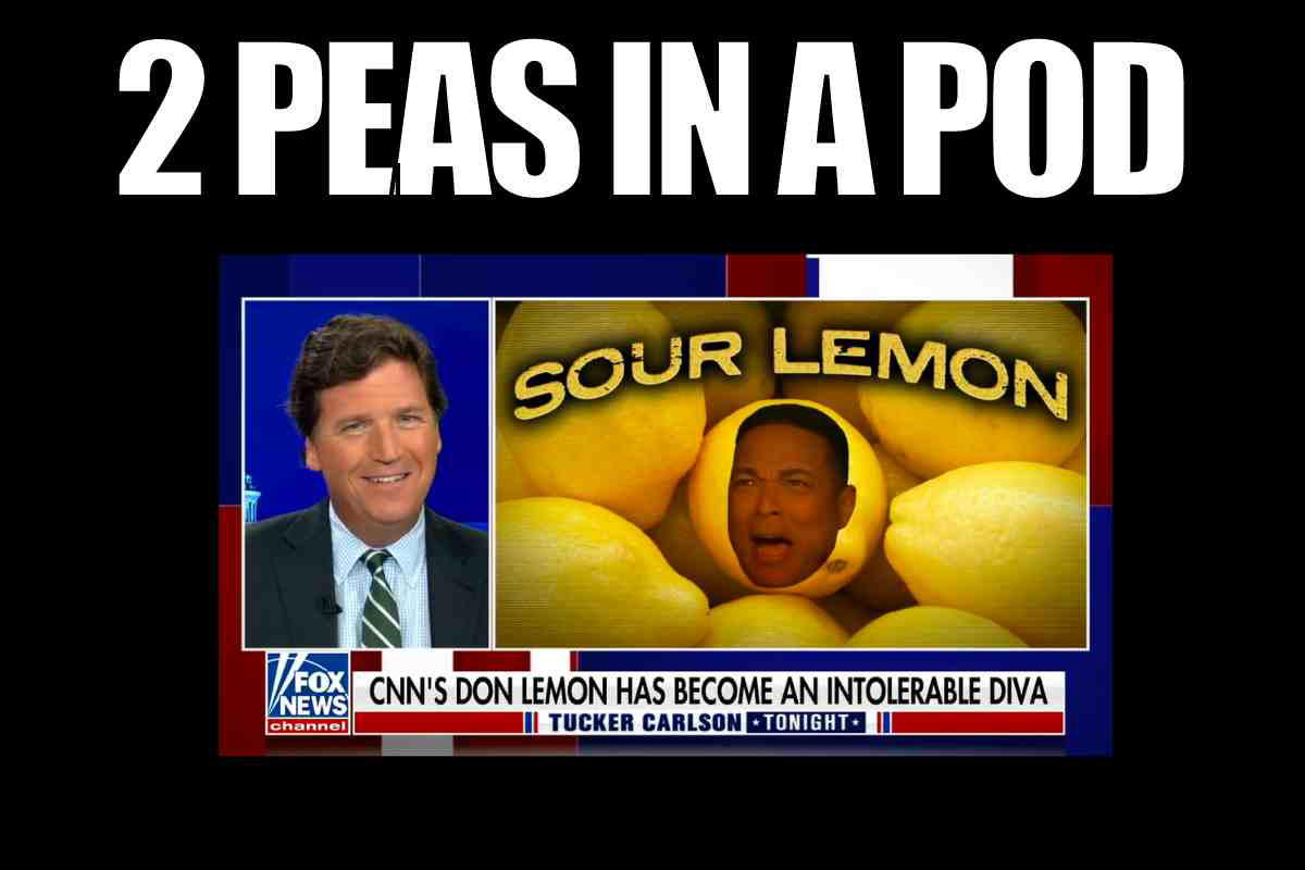 tucker carlson meme don lemon 2 peas in a pod