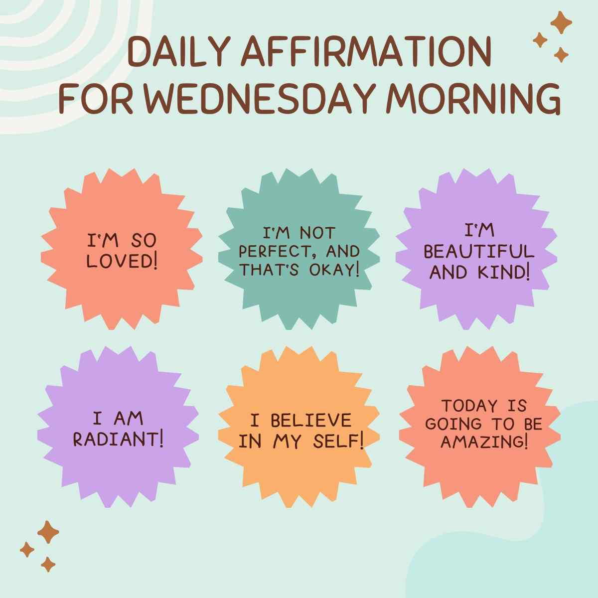 daily affirmation wednesday morning image daily affirmation wednesday morning image