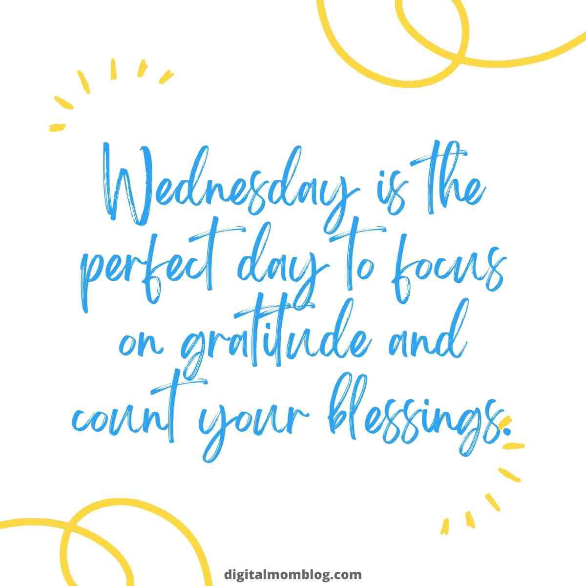 happy wednesday blessings quote