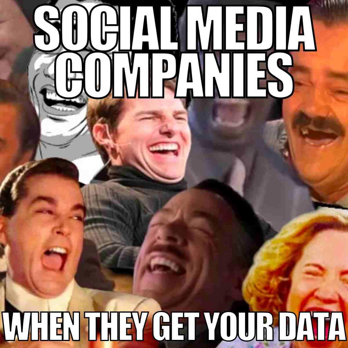 social media data meme social media companies when they get your data meme