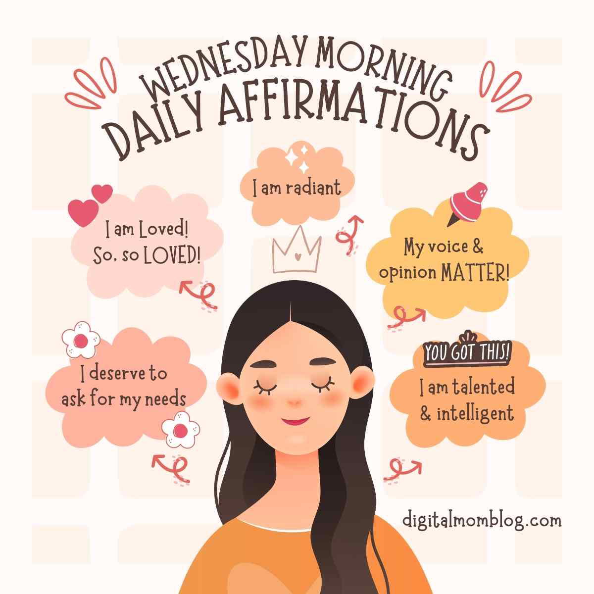 wednesday morning daily affirmations image wednesday morning daily affirmations image