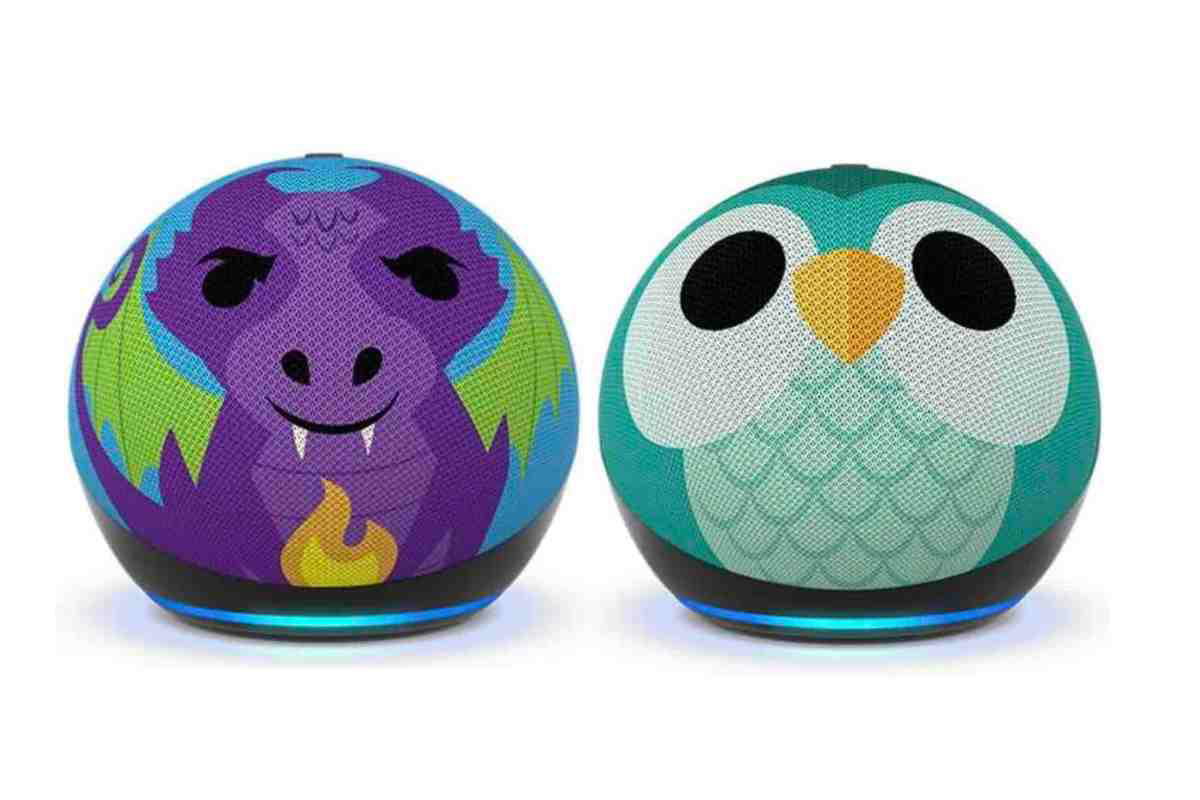 amazon echo dot for kids toddler alarm clock Two toddler alarm clocks shaped like colorful animals, one resembling a dragon ready to breathe fire and the other a wideeyed owl—perfect for waking up even the sleepiest little knight.