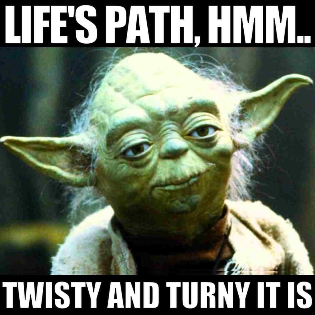 life meme life meme: life's path, hmm.. twisty and turny it is