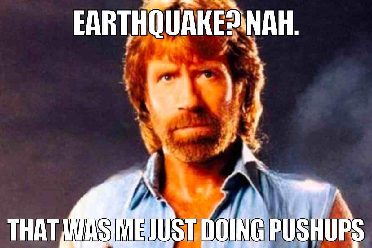 no earthquake meme no earthquake meme