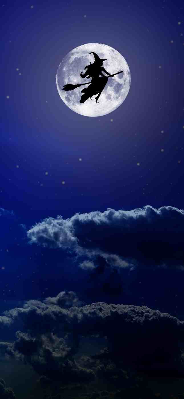 full moon witch iphone wallpaper full moon witch iphone wallpaper