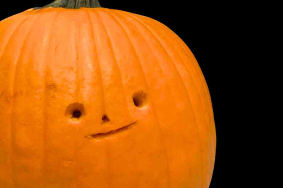 minimalist pumpkin face minimalist pumpkin face