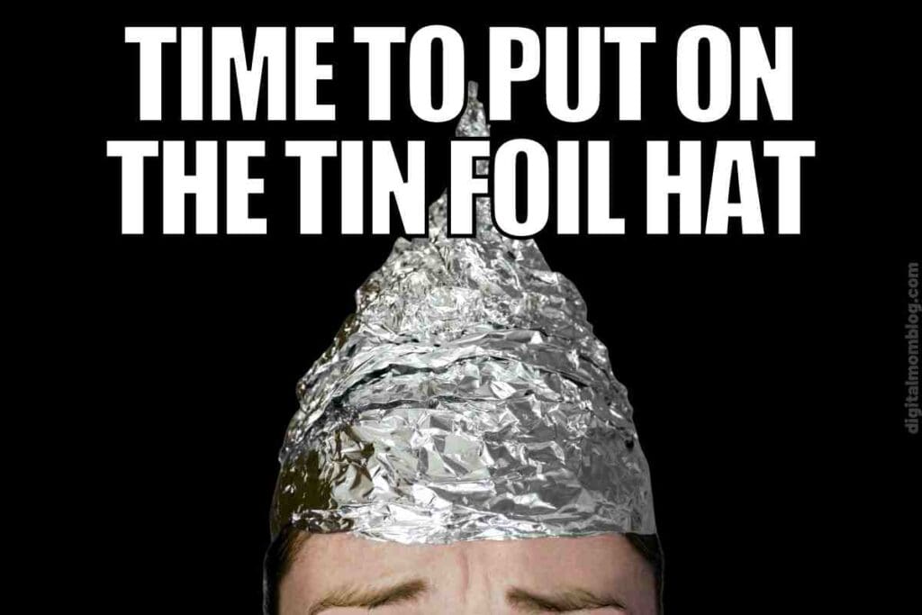 tin foil hat meme tin foil hat meme