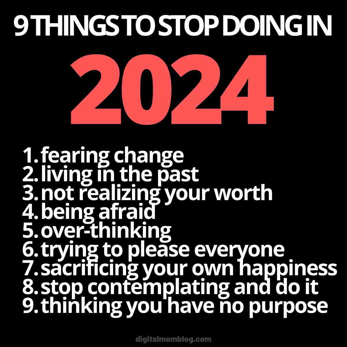 2024 things to stop doing 2024 things to stop doing
