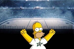 dallas stars memes showing hockey rink